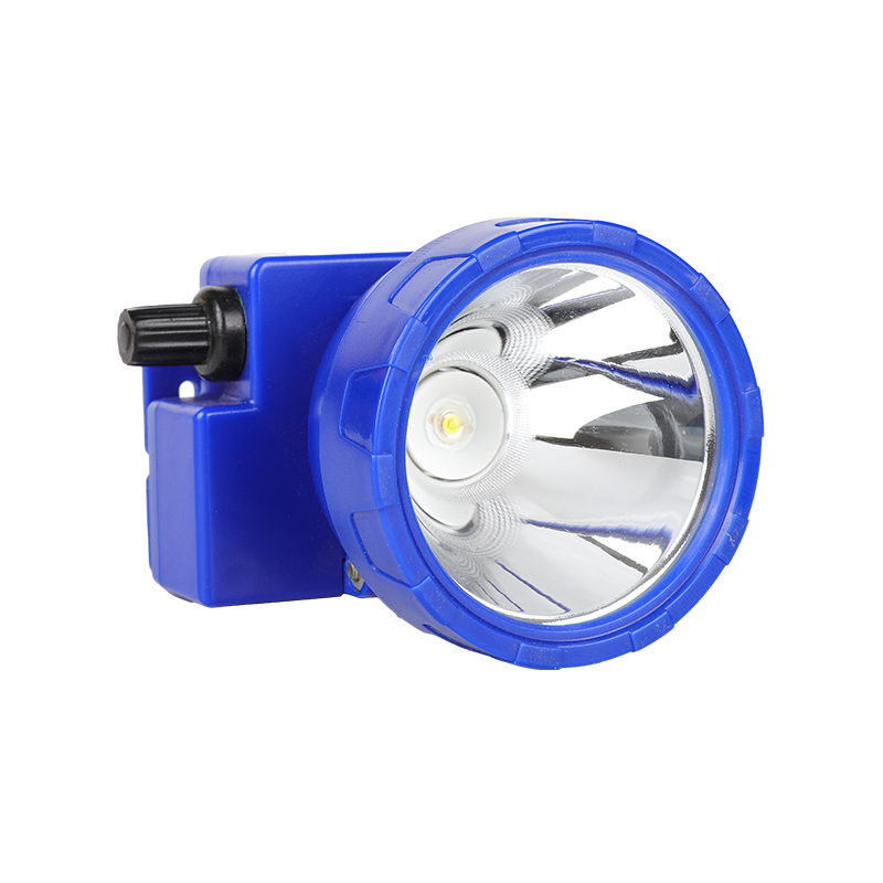 TL-56 1LED3W Waterproof button adjustable brightness long working time spiral head ring head light