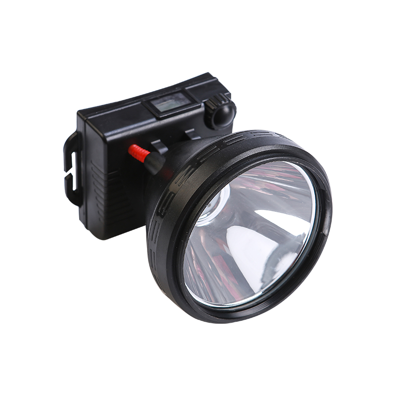 TL-55 1LED 30W  lithium battery rechargeable electric display screen small head ring outdoor and household portable headlights