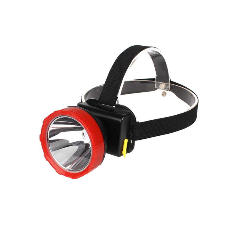 TL-21 1LED10W Can display electricity main body rechargeable small  spiral head ring outdoor work portable headlamp