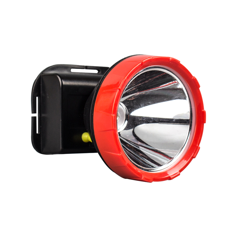 TL-21 1LED10W Can display electricity main body rechargeable small  spiral head ring outdoor work portable headlamp